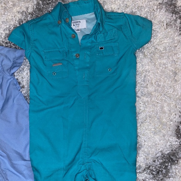Crown and ivy fisher rompers euc 3months - Picture 2 of 6